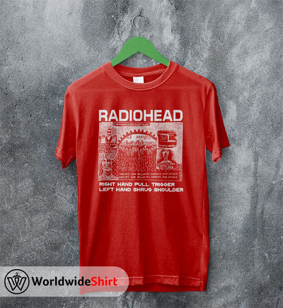 Radiohead Everything in Right Place T-Shirt Radiohead Shirt Rock band Shirt - WorldWideShirt