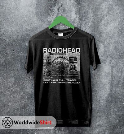 Radiohead Everything in Right Place T-Shirt Radiohead Shirt Rock band Shirt - WorldWideShirt