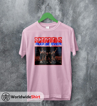 Scorpions Rock Believer 2022 Tour T shirt Scorpions Shirt Band Shirt - WorldWideShirt