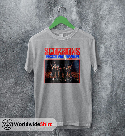Scorpions Rock Believer 2022 Tour T shirt Scorpions Shirt Band Shirt - WorldWideShirt