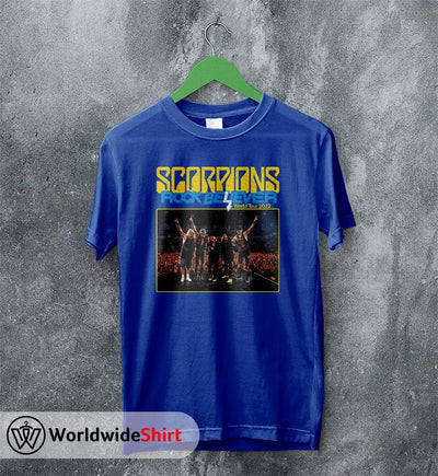Scorpions Rock Believer 2022 Tour T shirt Scorpions Shirt Band Shirt - WorldWideShirt