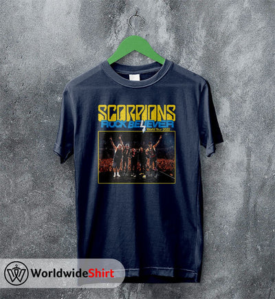 Scorpions Rock Believer 2022 Tour T shirt Scorpions Shirt Band Shirt - WorldWideShirt