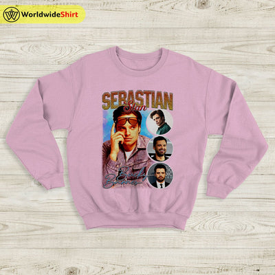 Sebastian Stan 90s BOOTLEG Sweatshirt Bucky Barnes Shirt The Avengers Shirt - WorldWideShirt