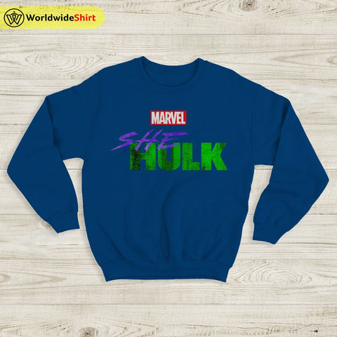 She Hulk 2022 Logo Sweatshirt She Hulk Shirt The Avengers Shirt - WorldWideShirt