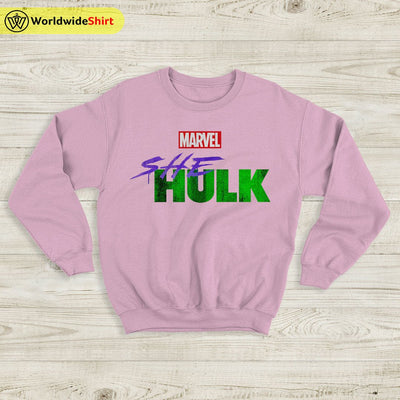 She Hulk 2022 Logo Sweatshirt She Hulk Shirt The Avengers Shirt - WorldWideShirt