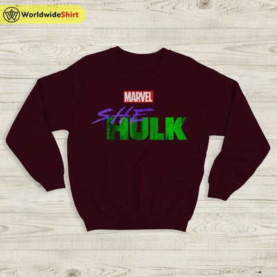 She Hulk 2022 Logo Sweatshirt She Hulk Shirt The Avengers Shirt - WorldWideShirt