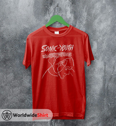 Sonic Youth Confusion is Next T-Shirt Sonic Youth Shirt Classic Rock - WorldWideShirt