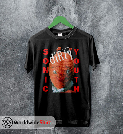 Sonic Youth Dirty T-Shirt Sonic Youth Shirt Classic Rock - WorldWideShirt