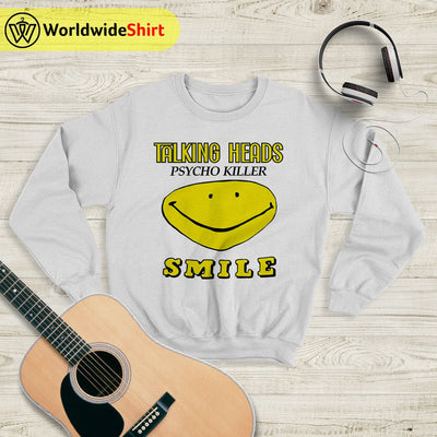 Talking Heads Psycho Killer Sweatshirt Talking Heads Shirt Music Shirt - WorldWideShirt