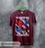 Talking Heads Vintage Poster T shirt Talking Heads Shirt Music Shirt - WorldWideShirt
