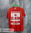 The Clash Amsterdam Tour 90's T-Shirt The Clash Shirt Band Shirt - WorldWideShirt