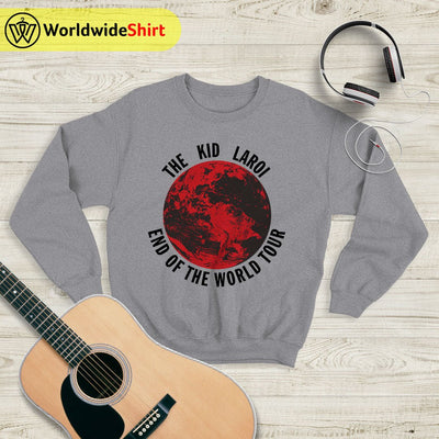 The Kid LAROI End Of The World Tour Sweatshirt The Kid LAROI Shirt - WorldWideShirt