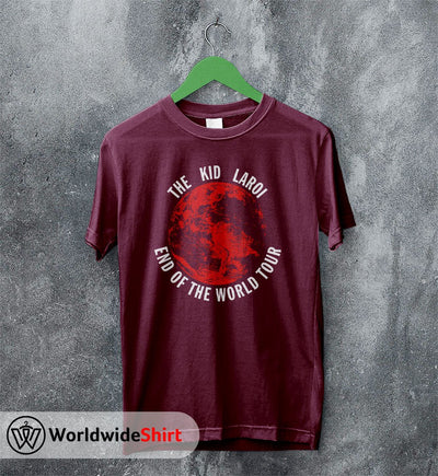 The Kid LAROI End Of The World Tour T-Shirt The Kid LAROI Shirt - WorldWideShirt